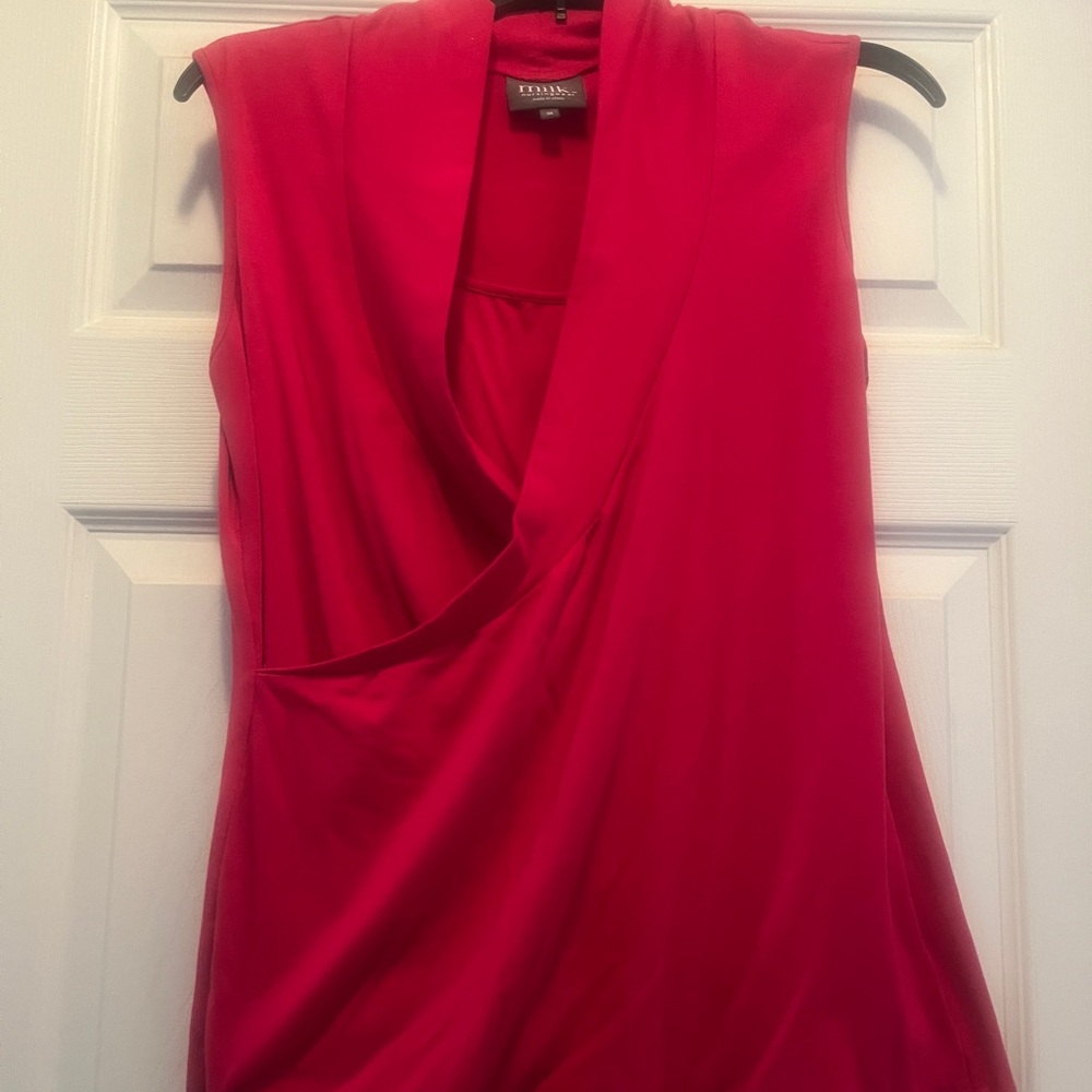 Milk Nursing-wear Bold Pink Nursing Shell Top